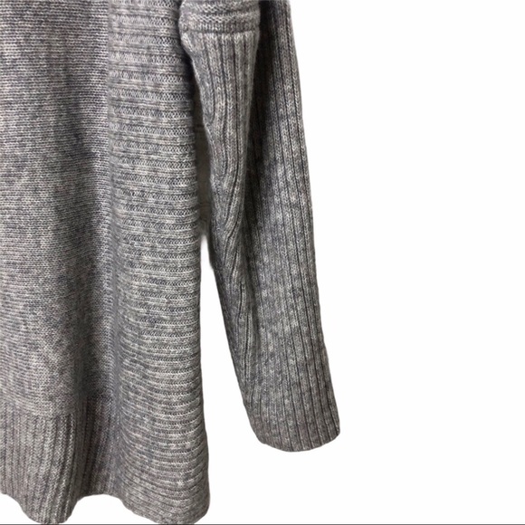 Chico’s Ribbed Knit Pullover Sweater Gray Size Small Crewneck 570278106 - Picture 6 of 9